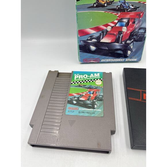 R.C. Pro-Am (Nintendo Entertainment System, 1988) With Original Box & Sleeve - Picture 6 of 16